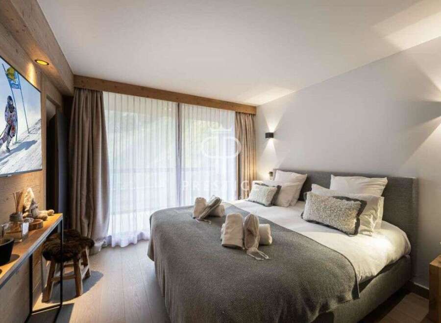 Experience luxury in this stunning bedroom.