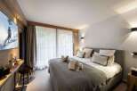Experience luxury in this stunning bedroom.