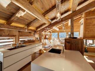Experience the epitome of rustic luxury in this stunning chalet.