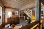 Experience rustic elegance in this stunning property, featuring exquisite wooden interiors and a warm, inviting ambiance.