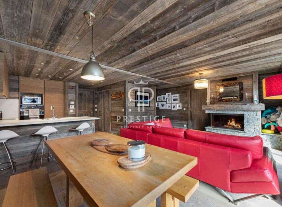 Experience rustic luxury in this stunning property.