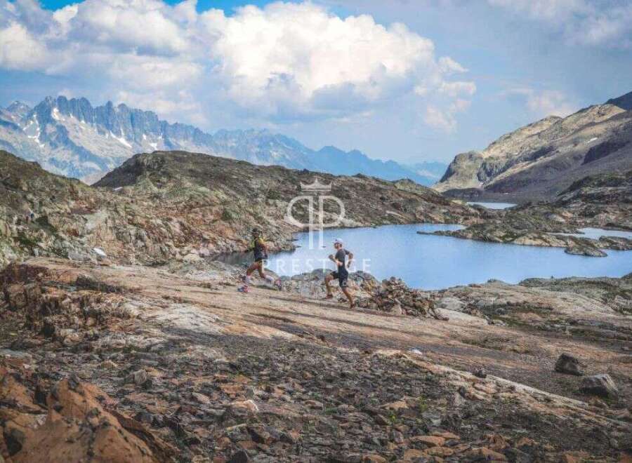 Experience the ultimate trail running adventure in this stunning mountain landscape.