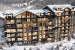 Luxury ski-in/ski-out apartments in a stunning mountain setting.