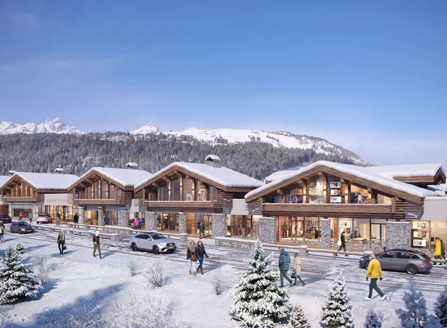 Discover luxurious alpine living at Sundance Lodge, nestled in a stunning snow-covered mountain setting.