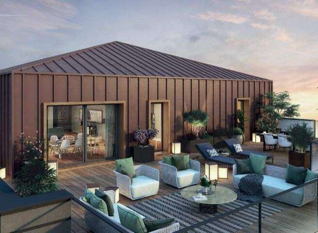 Experience luxury living at its finest with this stunning rooftop property.