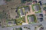 Discover a modern residential development featuring contemporary architecture and lush landscaping.