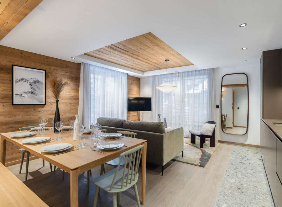 Experience luxury living in this stunning property, featuring a modern design with a touch of rustic charm.