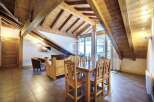 Discover the charm of this stunning property, featuring a beautifully crafted wooden interior and a cozy atmosphere.