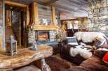 Experience rustic luxury in this stunning chalet.