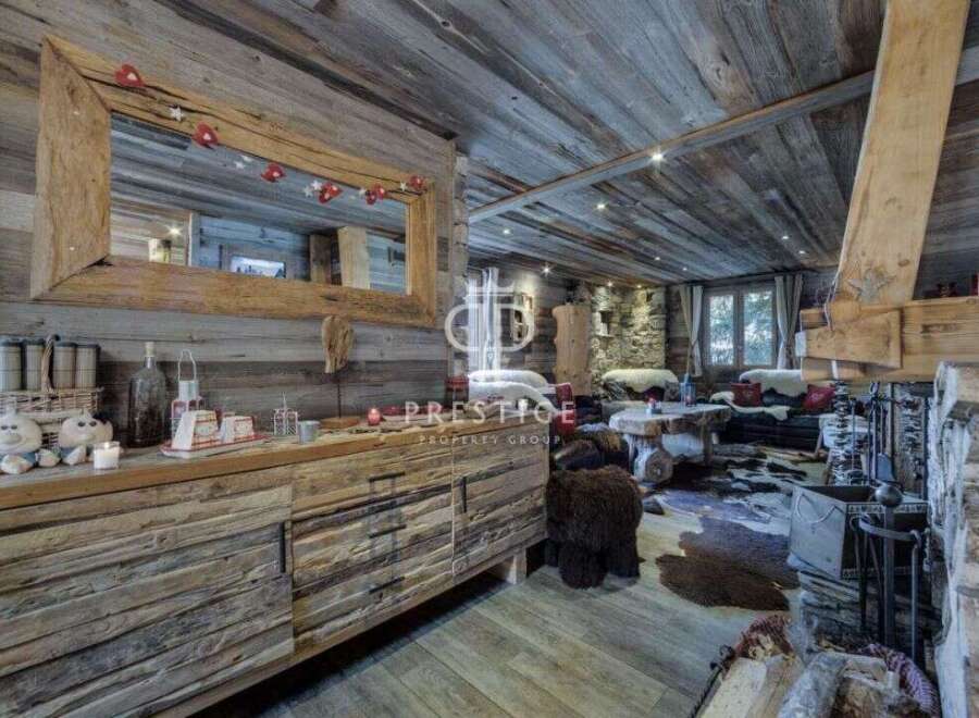 Experience rustic luxury in this stunning chalet.