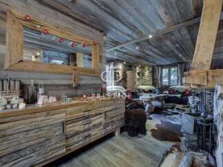 Experience rustic luxury in this stunning chalet.