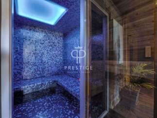 Indulge in luxury with this stunning property featuring a private spa.