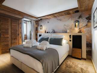 Experience luxury and comfort in this stunning bedroom.
