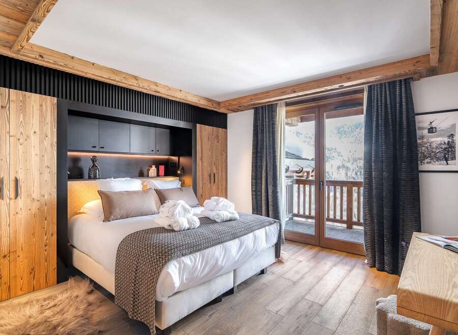Experience luxury and comfort in this stunning bedroom.