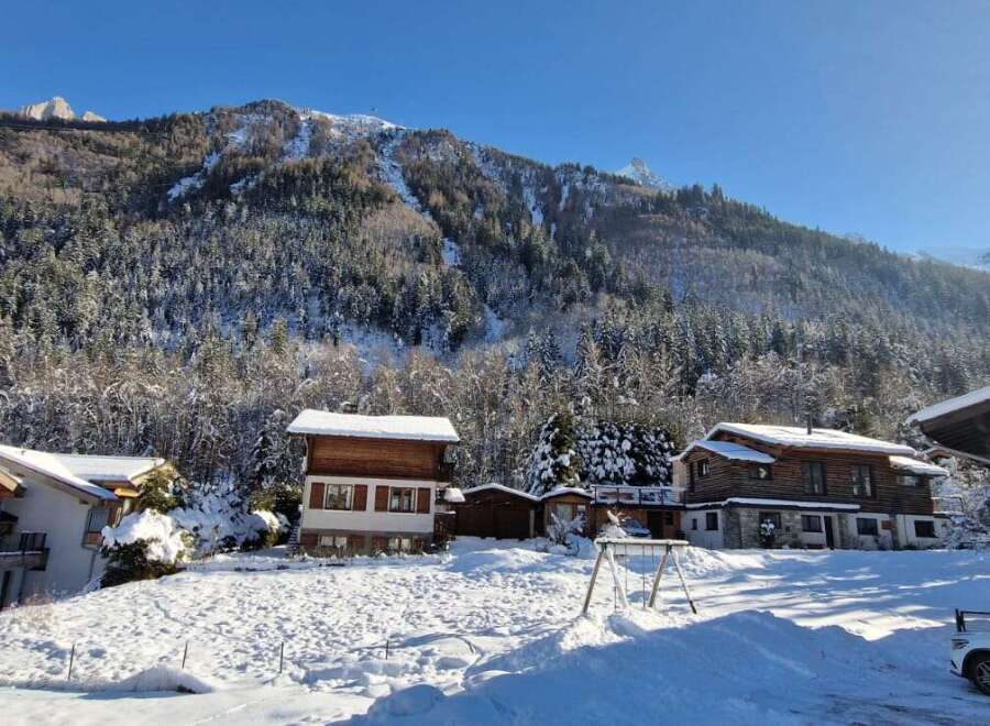 Experience the charm of a winter wonderland in this stunning property.