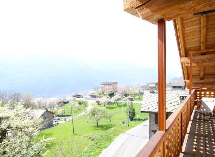 Enjoy breathtaking views from this charming balcony.