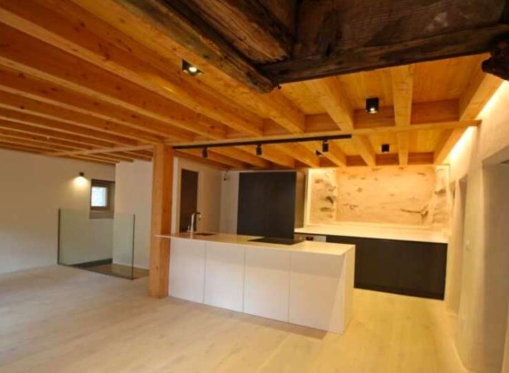Discover the charm of this stunning property, featuring a beautifully designed kitchen with modern appliances and sleek cabinetry.