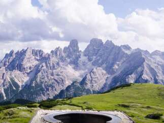 Experience breathtaking mountain views from this stunning property.