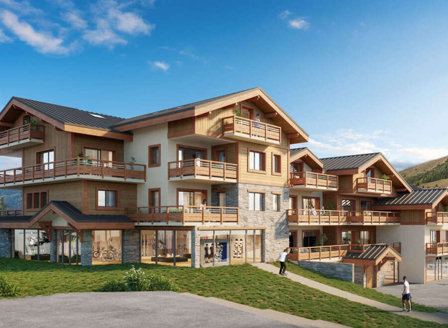 Discover the charm of this stunning mountain property, featuring a blend of modern design and rustic elements.