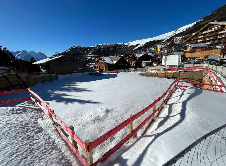 Discover a winter wonderland with this stunning property! Nestled in a picturesque snowy landscape, this home offers breathtaking mountain views.