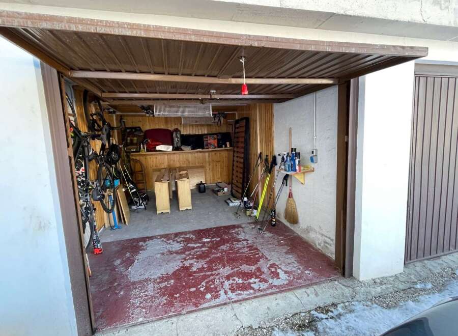 Discover the charm of this well-maintained garage, perfect for storage and hobbies.