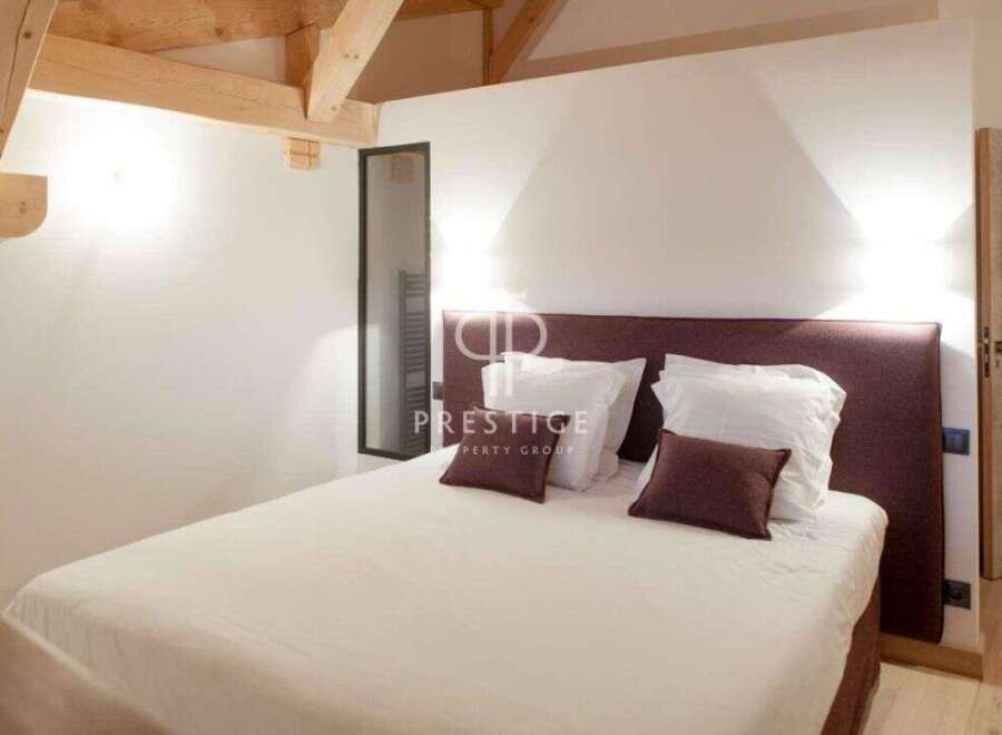 Discover luxury living in this stunning bedroom.