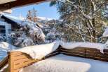 Experience the tranquility of winter in this stunning property.