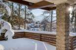 Experience the charm of this stunning property nestled in a winter wonderland.