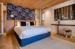 Experience luxury in this stunning bedroom.