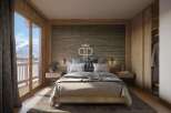 Experience luxury living in this stunning bedroom.