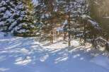 Experience the tranquility of winter in this stunning property.