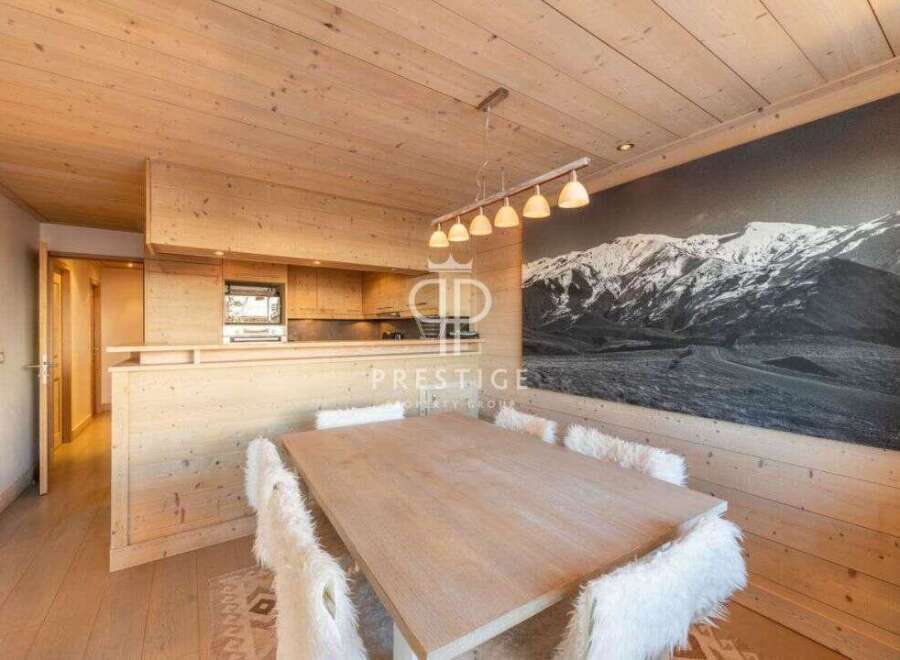 Experience the warmth of this stunning property, featuring exquisite wooden interiors and a cozy ambiance.