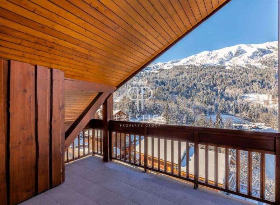 Experience breathtaking mountain views from this stunning property.