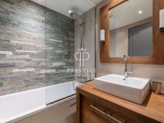 Discover luxury living in this stunning bathroom.