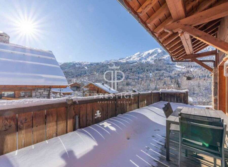 Experience the ultimate winter escape in this stunning property.