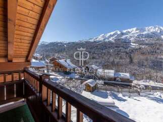 Experience the ultimate winter escape in this stunning property.