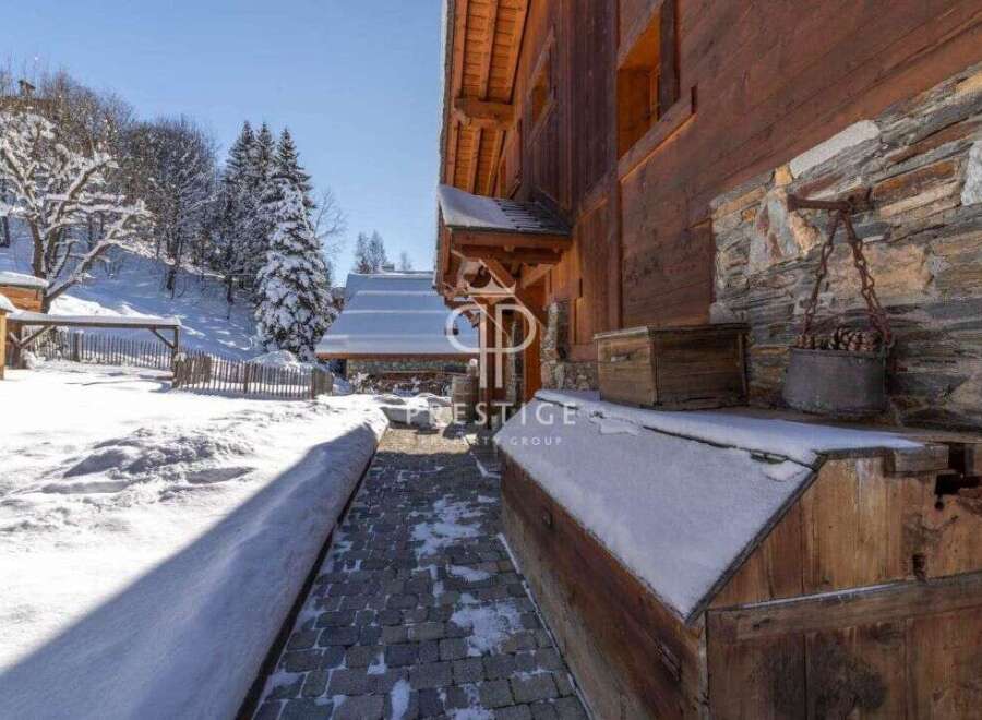 Discover the charm of this stunning property nestled in a winter wonderland.