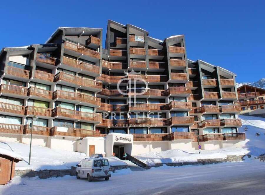 Discover the charm of Les Blerious, a stunning property nestled in a winter wonderland.