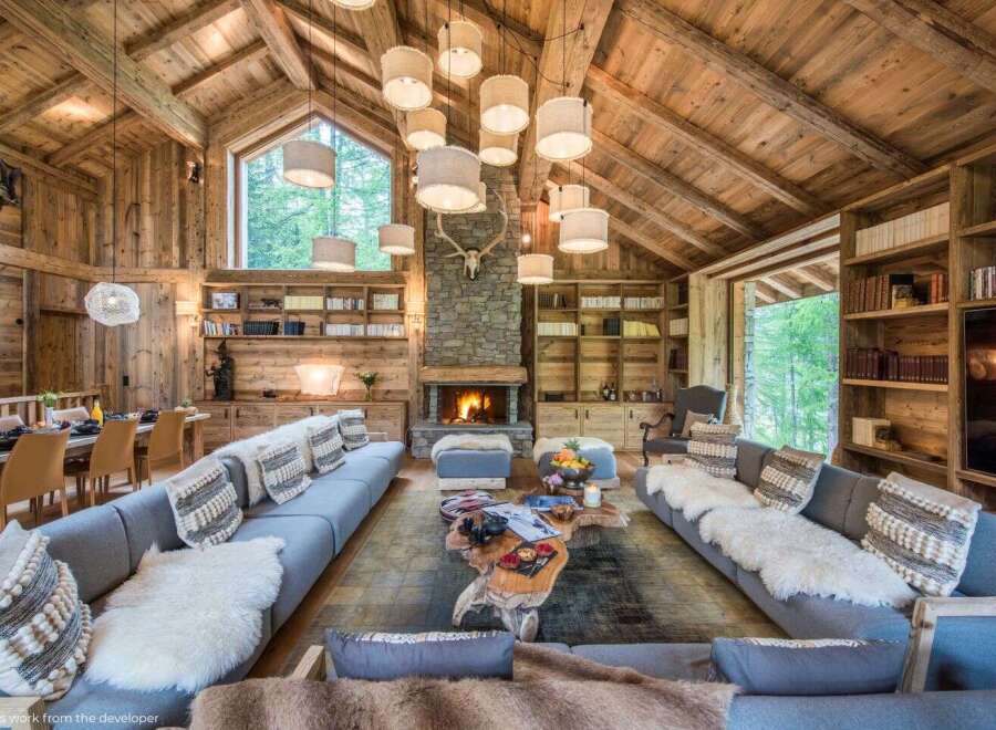 Experience the epitome of rustic luxury in this stunning chalet.