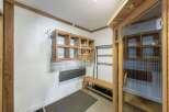 Discover a serene retreat in this property, featuring a stylish sauna for ultimate relaxation.
