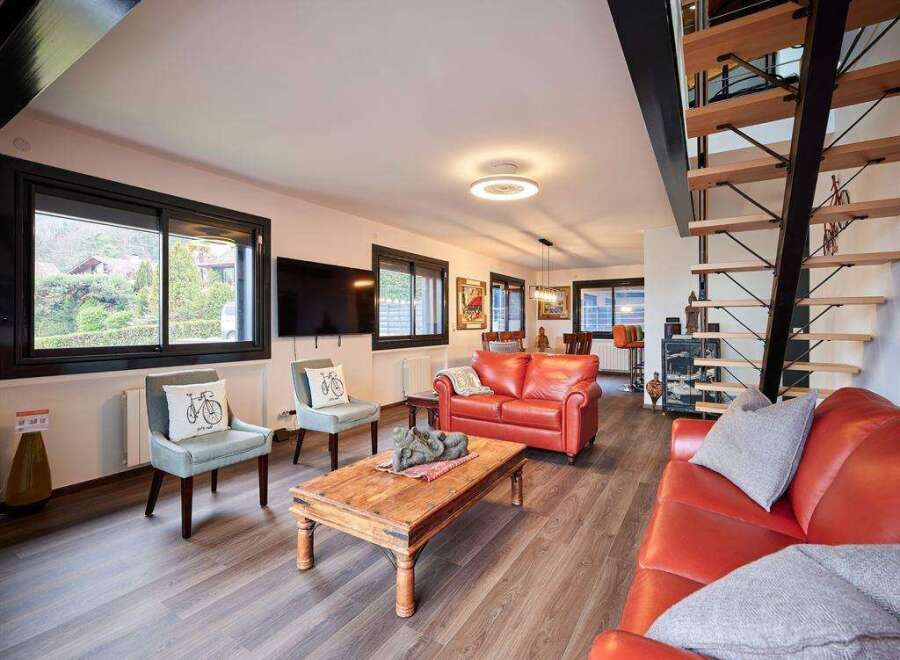 Stunning mountain view home with open concept living and modern finishes.