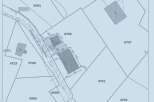 This property in Riddes features a parcel of land with a surface area of 1287 m².