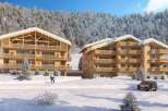 Experience the ultimate alpine escape in these stunning wooden chalets.