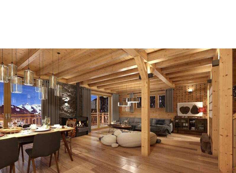 Experience the ultimate in rustic luxury with this stunning chalet.