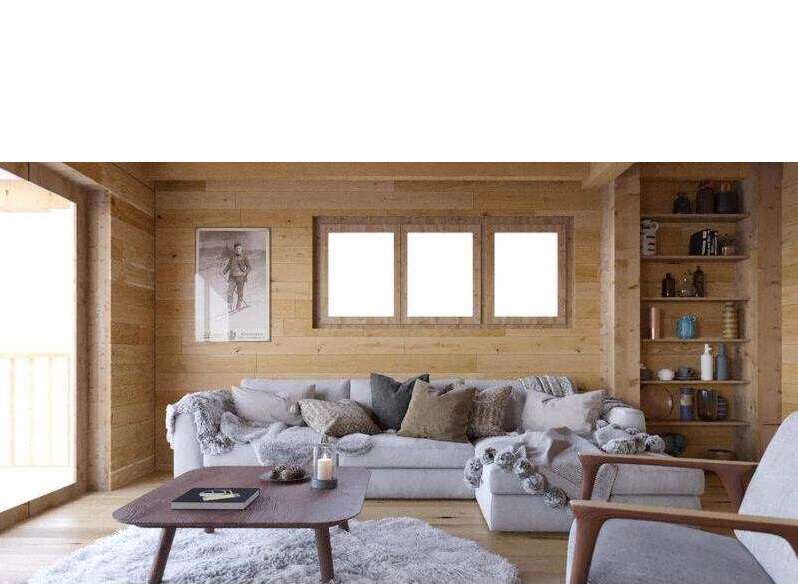 Cozy up in this stunning living room! Featuring a comfortable sofa, a stylish coffee table, and a warm, inviting atmosphere, this space is perfect for relaxation.