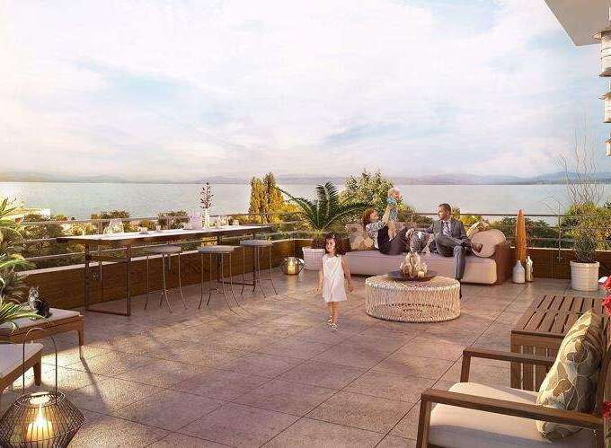 Enjoy breathtaking views from this stunning outdoor terrace.