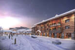 Experience the charm of a winter wonderland in this stunning property.