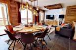 Experience luxury living in this stunning property, featuring a beautifully designed dining area perfect for entertaining.