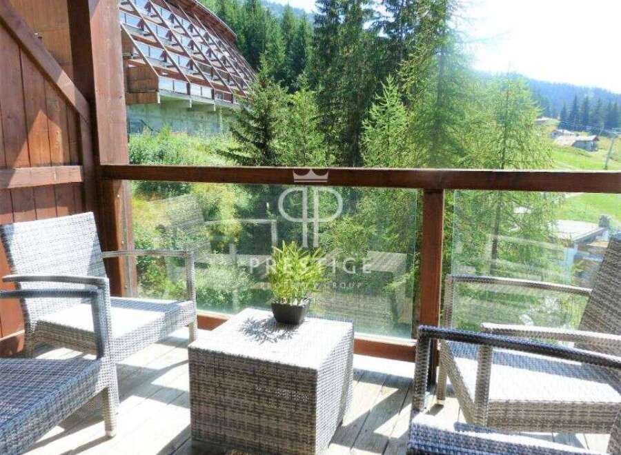 Enjoy breathtaking views from this stunning balcony.
