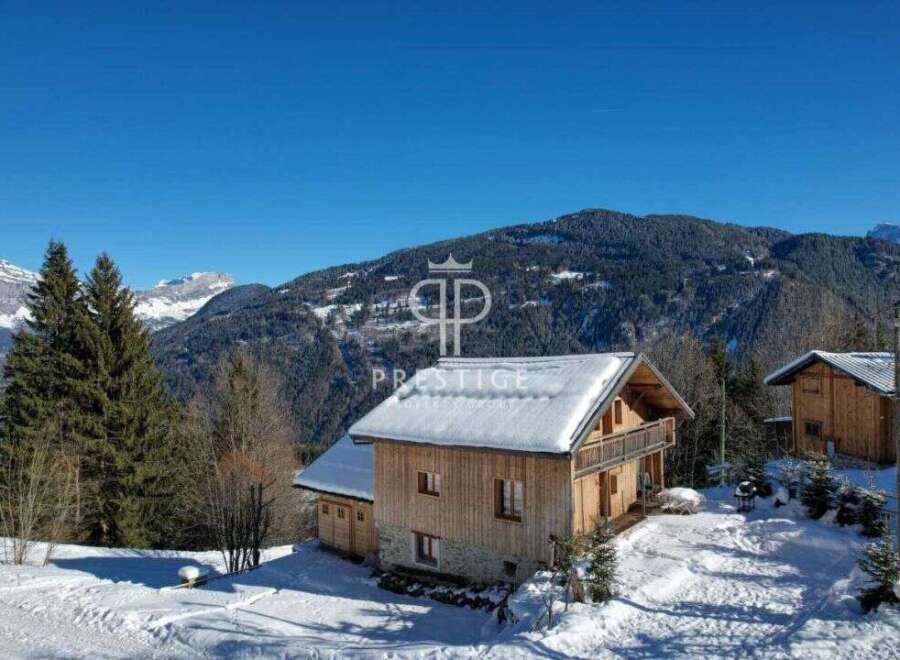 Discover a stunning chalet nestled in the heart of the mountains, offering breathtaking views and a serene escape.